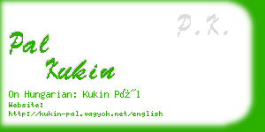 pal kukin business card